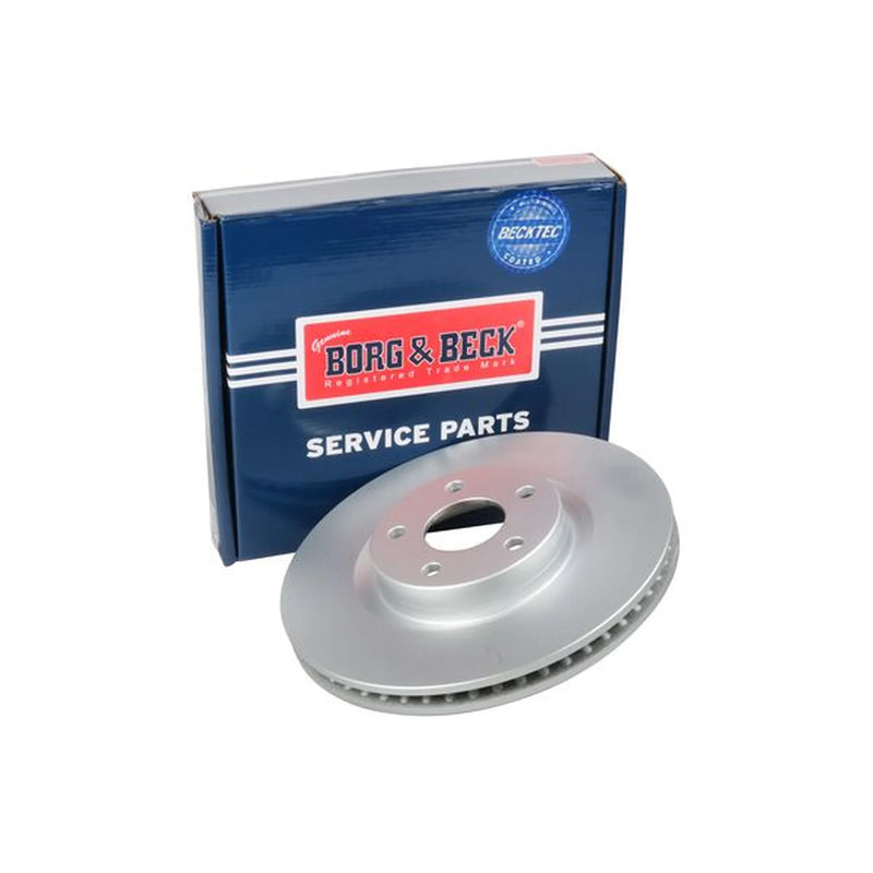 Borg & Beck 2 x Vented Front Brake Discs BBD6225S