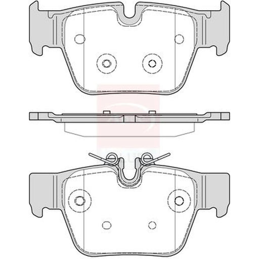Apec Rear Brake Pad Set PD3956