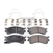 Febi Front Brake Pad Set 16198