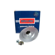 Borg & Beck 2 x Solid Rear Brake Discs BBD5939S