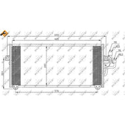 NRF Air Conditioning Condenser 35268