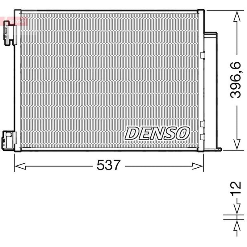 Denso Air Conditioning Condenser DCN46032