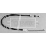 Borg & Beck Handbrake Cable Right Rear BKB2599