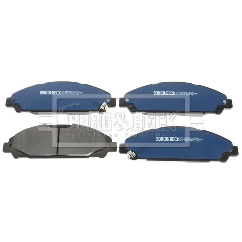 Borg & Beck 4 x Front Brake Pad Set BBP2852