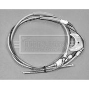 Borg & Beck Handbrake Cable Left Rear BKB1345