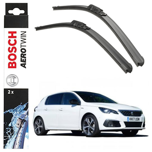 Bosch Aerotwin Front Wiper Blades Set Peugeot 308 I 308 I [T7] A120S Bosch  - Town Parts