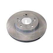 Febi 2 x Front Brake Discs 108532