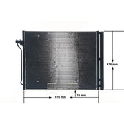Mahle Air Conditioning Condenser AC 463 000S