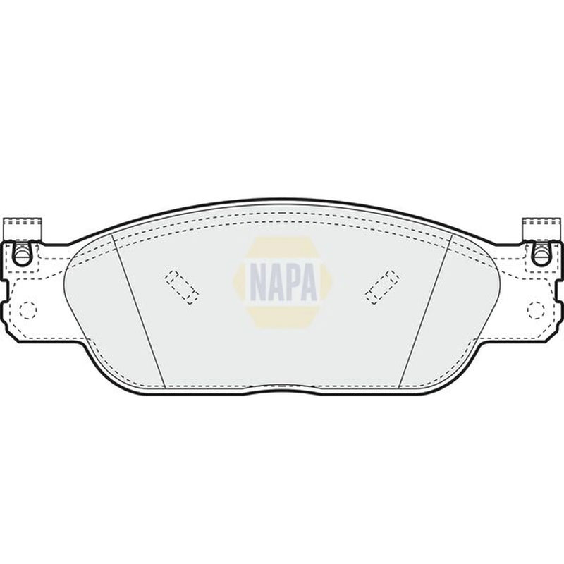 NAPA Front Brake Pad Set NBP1725