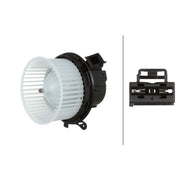 Hella Heater Blower Fan 8EW 366 400-401