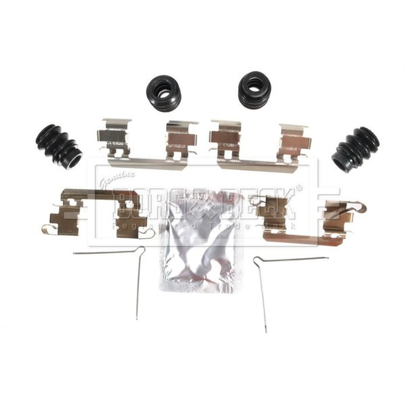 Borg & Beck Brake Pad Accessory Fitting Kit Front BBK1502