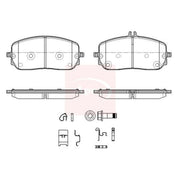 Apec Front Brake Pad Set PAD2633
