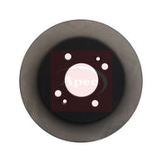 Apec 2 x Solid Rear Brake Discs DSK2496