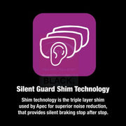 Apec Front Brake Pad Set PAD1335B