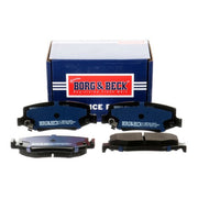 Borg & Beck 4 x Rear Brake Pad Set BBP2208