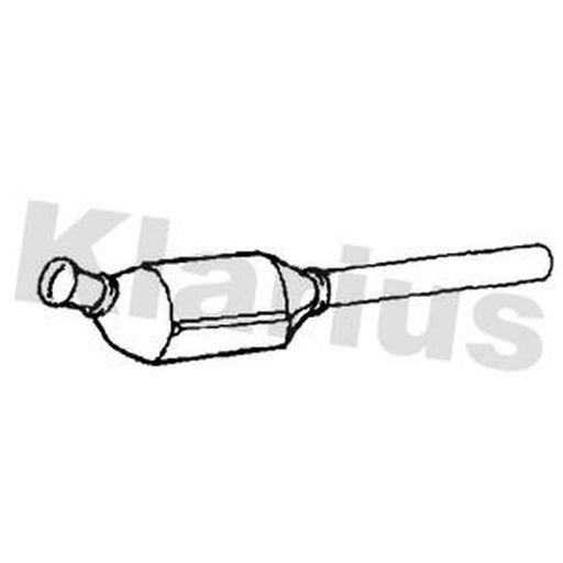 Klarius Catalyst Type Approved With Pipe 322802