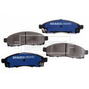 Borg & Beck 4 x Front Brake Pad Set BBP2627
