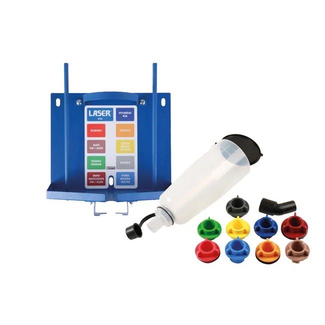 Laser Tools Oil Funnel Kit with Drain Storage Station - PL