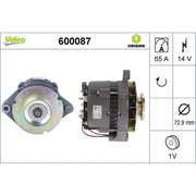 Valeo Car Alternator 12V 600087