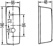 Hella 2BA 001 277-021 Direction Indicator