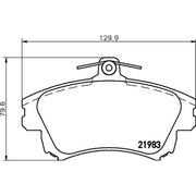 DON Front Brake Pad Set PCP1345