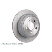 Blue Print 2 x Solid Rear Brake Discs ADA104319