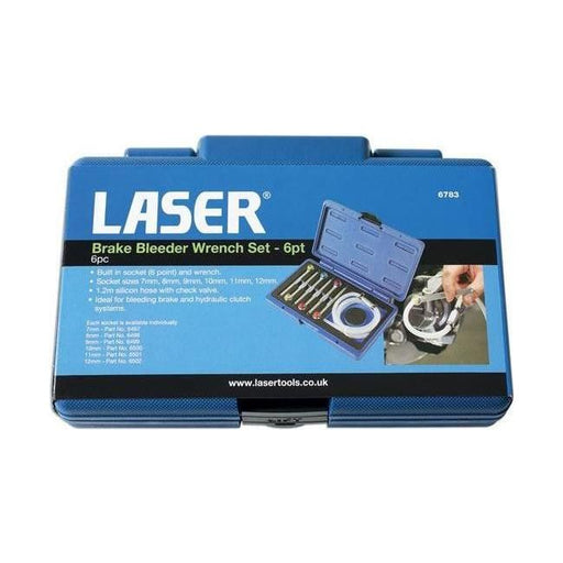 Laser Brake Bleeder Wrench Set 7pc 6783 Laser  - Town Parts