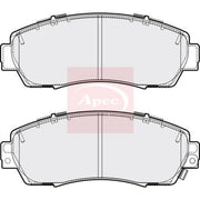 Apec Front Brake Pad Set PAD2124