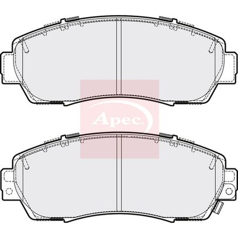 Apec Front Brake Pad Set PAD2124
