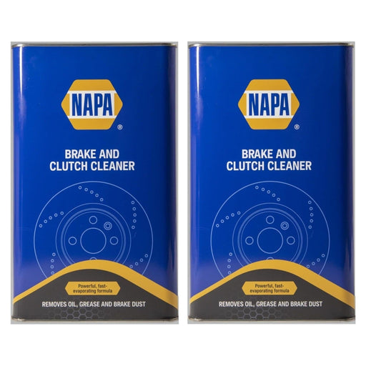 2x NAPA Brake and Clutch Cleaner Parts Degreaser 5L 5 Litre Container NAPA  - Town Parts