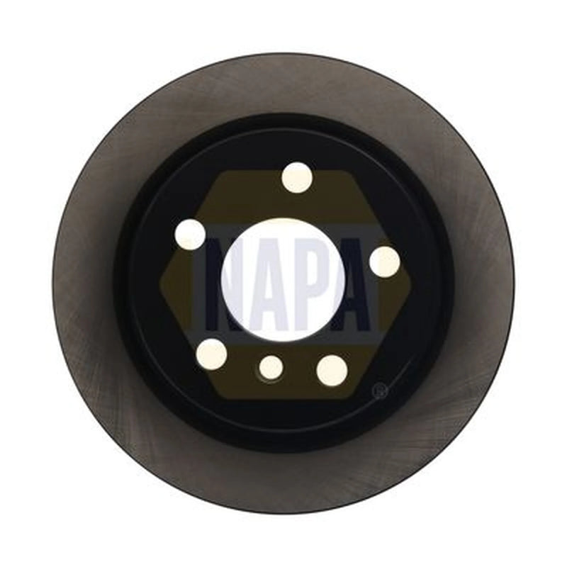 NAPA 2 x Solid Rear Brake Discs NBD5080