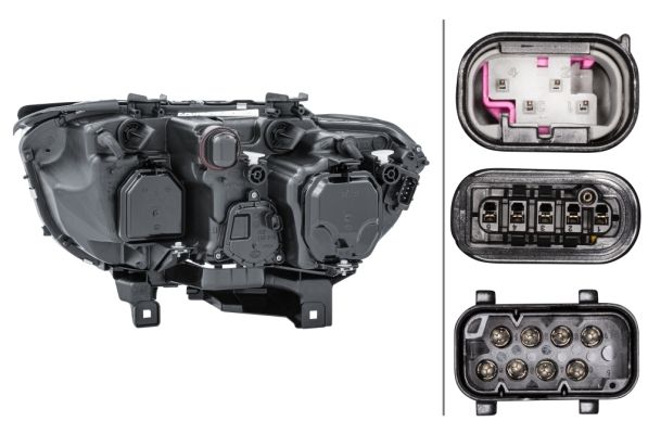 Hella Headlight Headlamp D2S/H7 Right