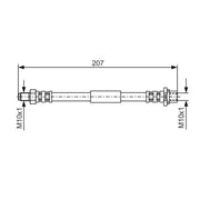 Bosch Brake Hydraulic Hose Line outer 1 987 476 974