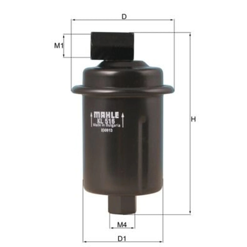 Mahle Fuel Filter Element KL 516