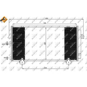 NRF Air Conditioning Condenser 35381