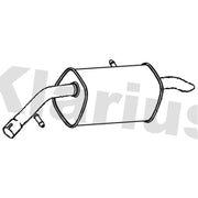 Klarius Box With Tail Pipe Rear PG932C