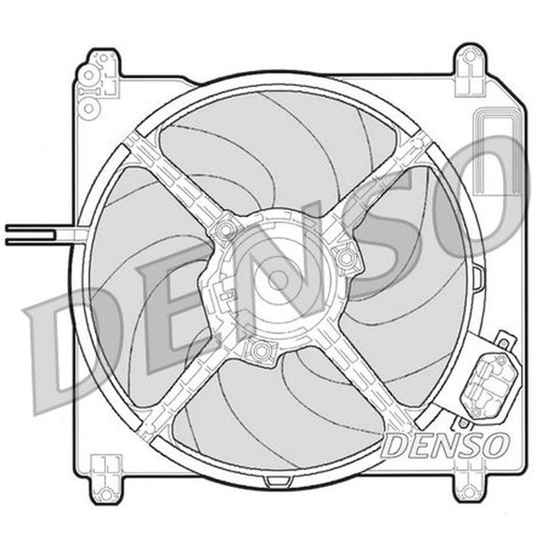 Denso Engine Cooling Fan DER09007