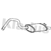 Klarius Box With Tail Pipe Rear JR325L