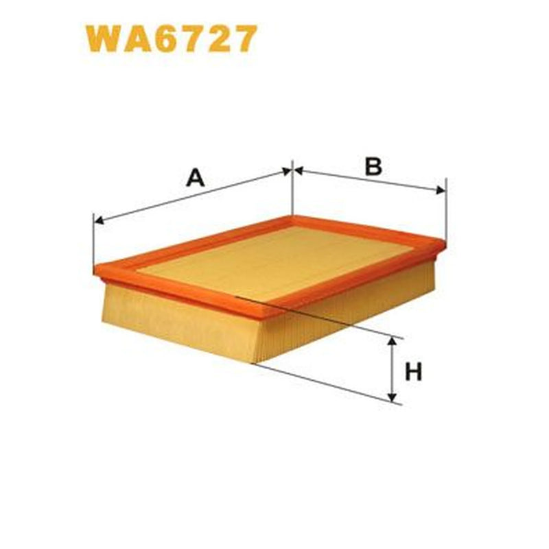 WIX Engine Air Filter WA6727