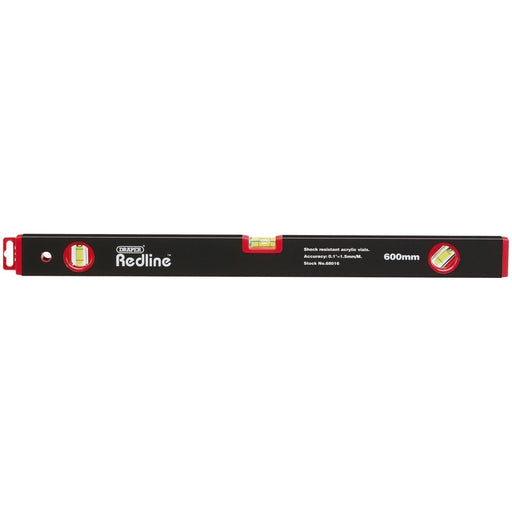 Draper Redline Box Section Level, 600mm 68016 Draper  - Town Parts