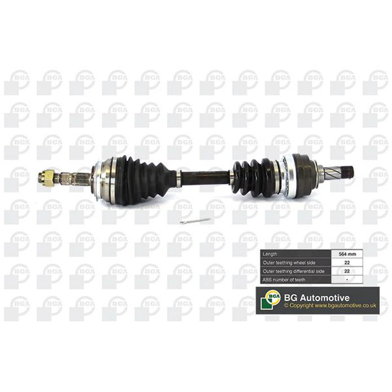 BGA CV Drive Shaft Driveshaft Front Left DS9503L