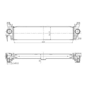 NRF Intercooler (Charge Air Cooler) 309383