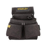 STANLEY® Hand Tools STST1-80116 Leather Double Nail Pocket Pouch - STST1-80116