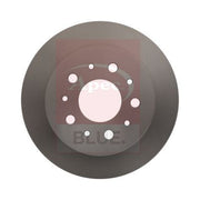 Apec 2 x Solid Rear Brake Discs SDK6185