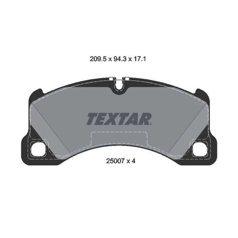 Textar Front Brake Pad Set 2500701