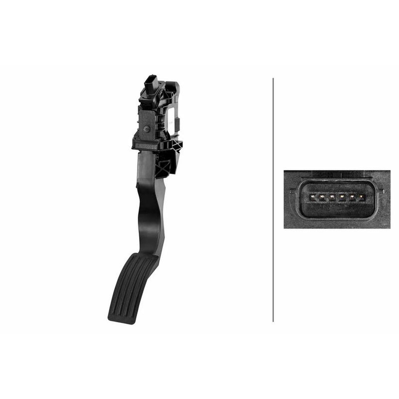 Hella Accelerator Pedal Position Sensor 6PV 312 408-001