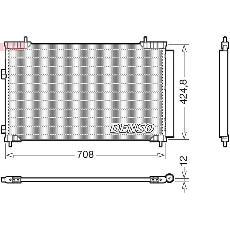 Denso Air Conditioning Condenser DCN51018
