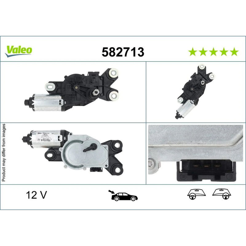 Valeo Front/Rear Wiper Motor Rear 582713