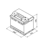 Bosch Batteries Battery 12V 60Ah 540A 0 092 S40 040