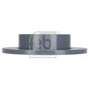 Febi 2 x Solid Rear Brake Discs 184658